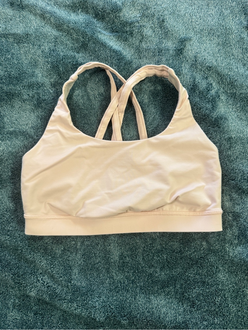 lululemon athletica Pale Pink Cross-Back Sports Bra